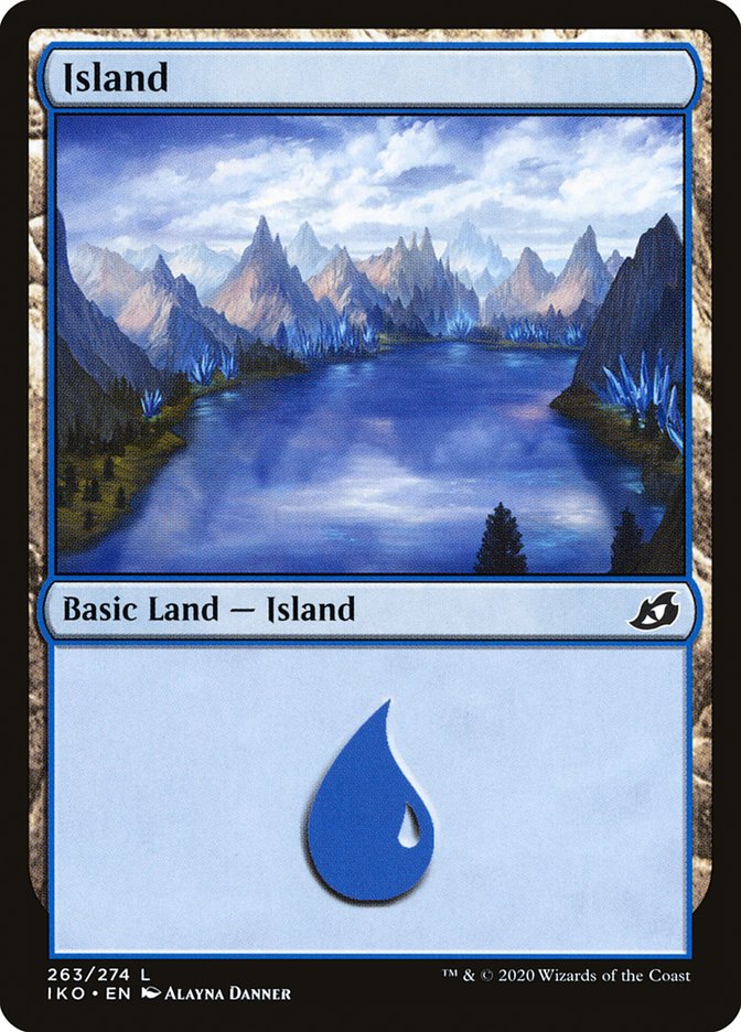 Island (263) [Ikoria: Lair of Behemoths] | Card Merchant Takapuna