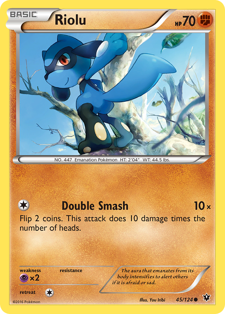 Riolu (45/124) [XY: Fates Collide] | Card Merchant Takapuna