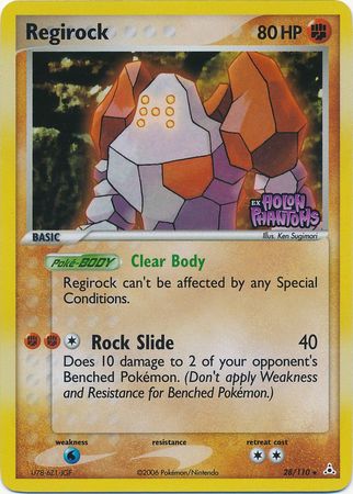 Regirock (28/110) (Stamped) [EX: Holon Phantoms] | Card Merchant Takapuna