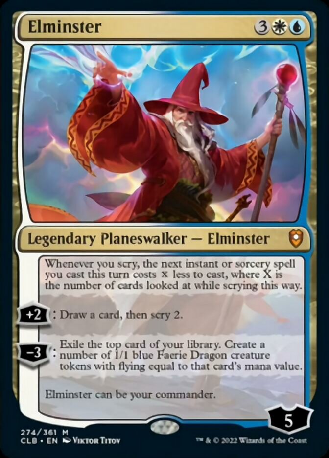 Elminster [Commander Legends: Battle for Baldur's Gate] | Card Merchant Takapuna