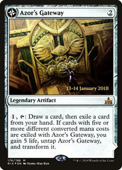 Azor's Gateway // Sanctum of the Sun [Rivals of Ixalan Prerelease Promos] | Card Merchant Takapuna