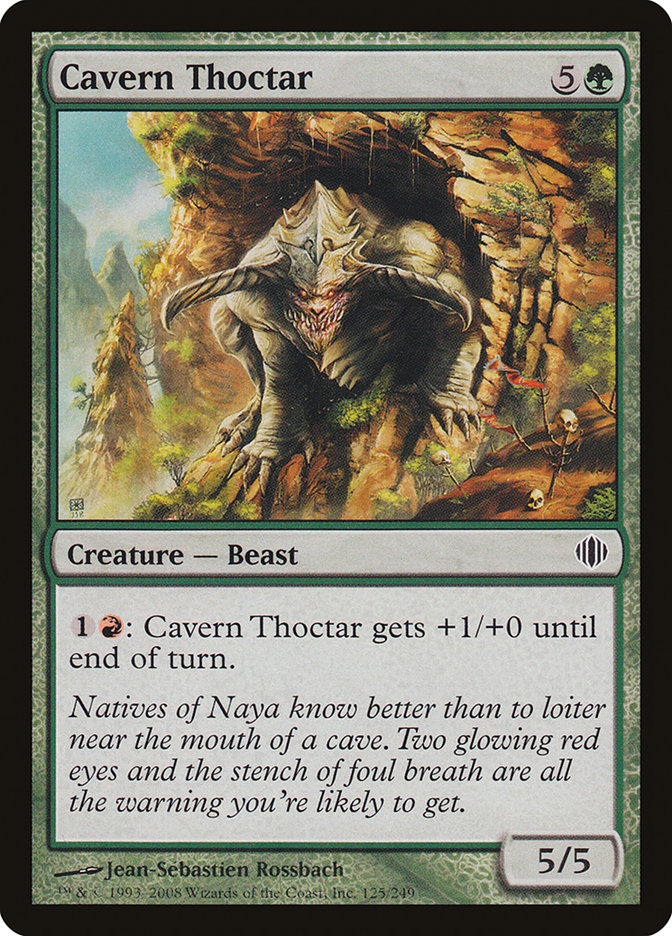 Cavern Thoctar [Shards of Alara] | Card Merchant Takapuna