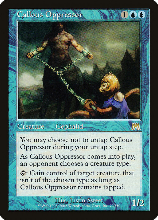 Callous Oppressor [Onslaught] | Card Merchant Takapuna