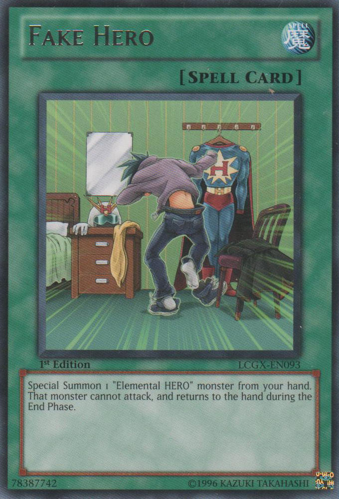 Fake Hero [LCGX-EN093] Rare | Card Merchant Takapuna