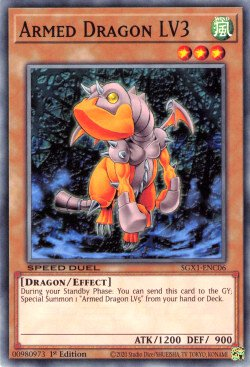 Armed Dragon LV3 [SGX1-ENC06] Common | Card Merchant Takapuna