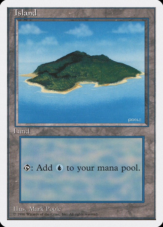 Island (White Clouds) [Introductory Two-Player Set] | Card Merchant Takapuna