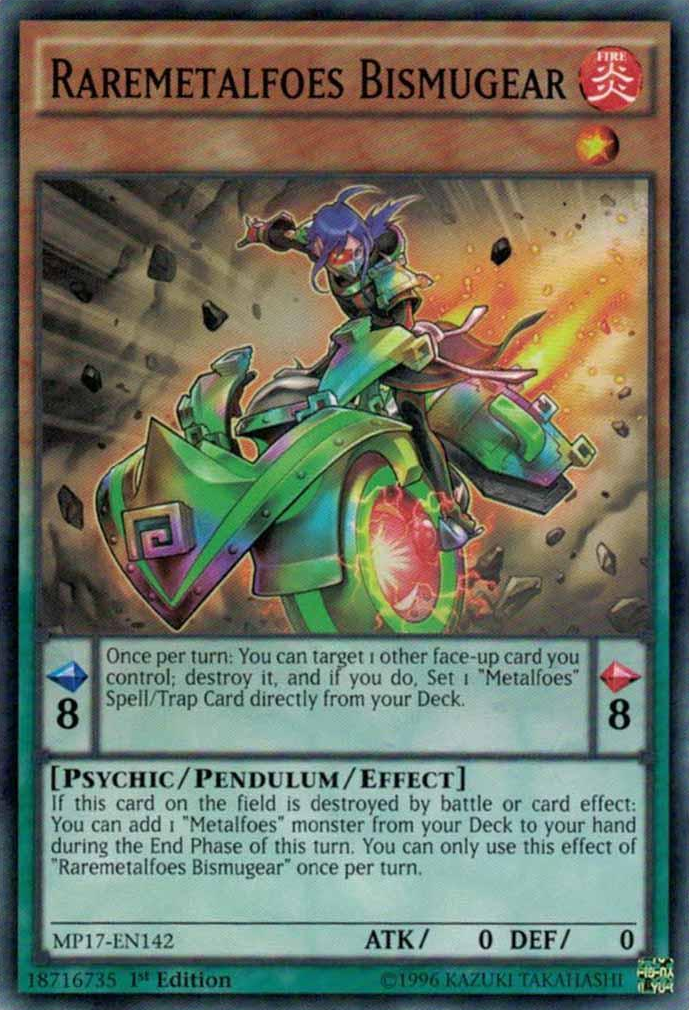 Raremetalfoes Bismugear [MP17-EN142] Common | Card Merchant Takapuna