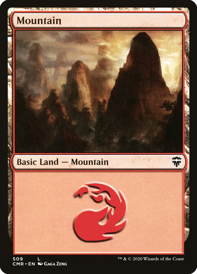 Mountain (509) [Commander Legends] | Card Merchant Takapuna