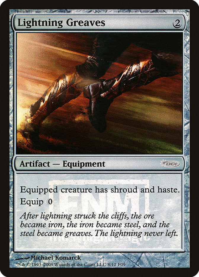 Lightning Greaves [Friday Night Magic 2009] | Card Merchant Takapuna