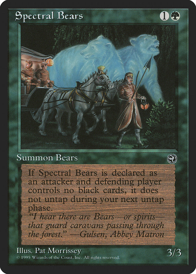 Spectral Bears [Homelands] | Card Merchant Takapuna