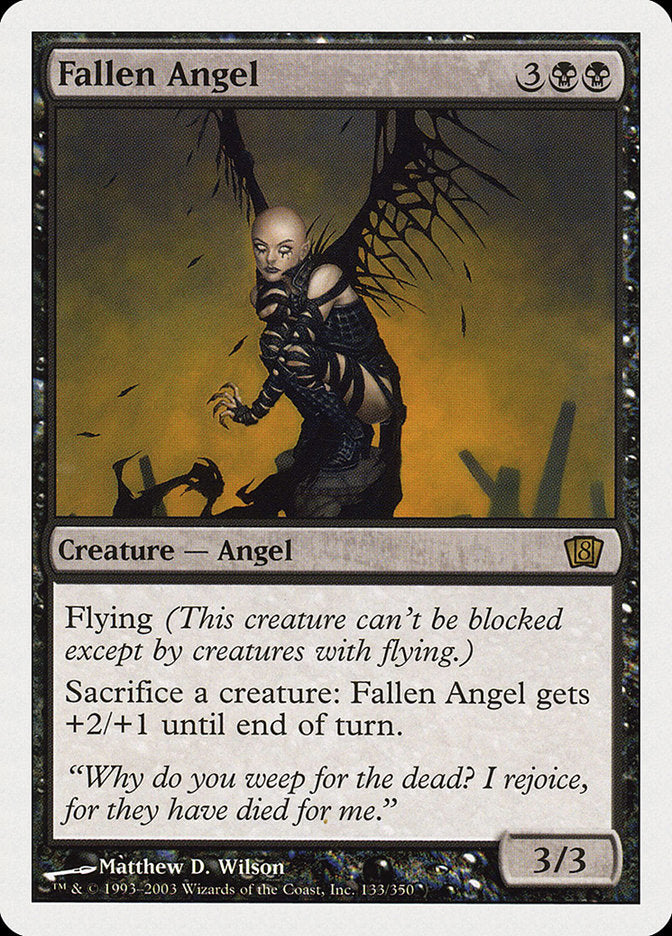 Fallen Angel [Eighth Edition] | Card Merchant Takapuna