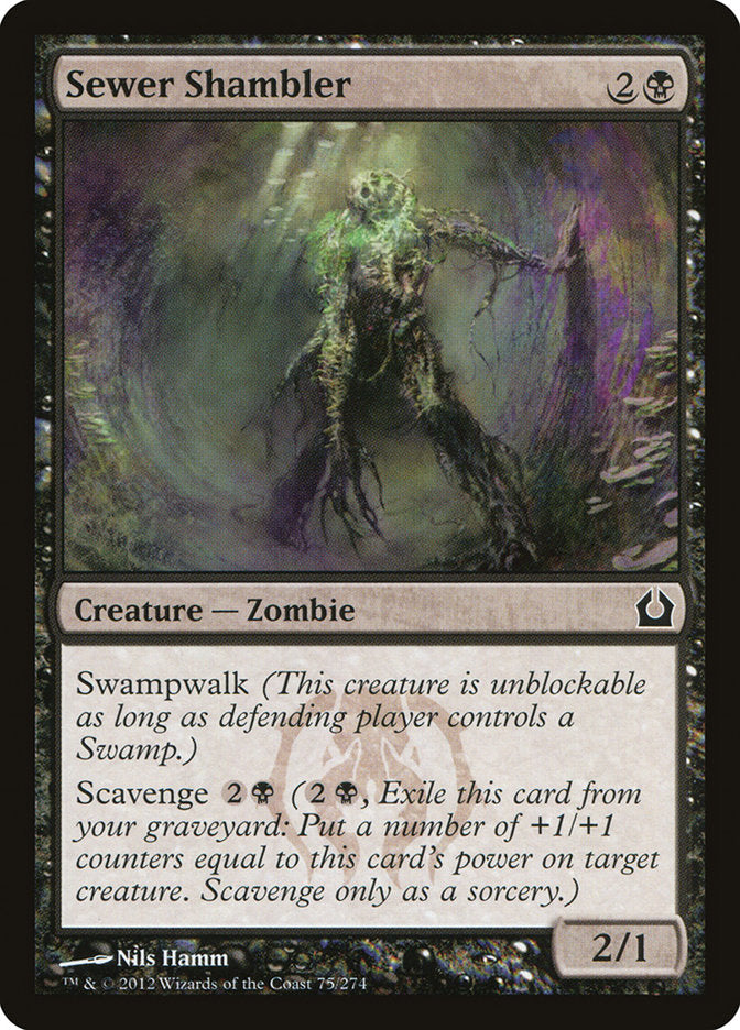 Sewer Shambler [Return to Ravnica] | Card Merchant Takapuna