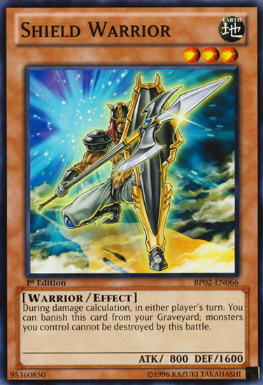 Shield Warrior [BP02-EN066] Mosaic Rare | Card Merchant Takapuna