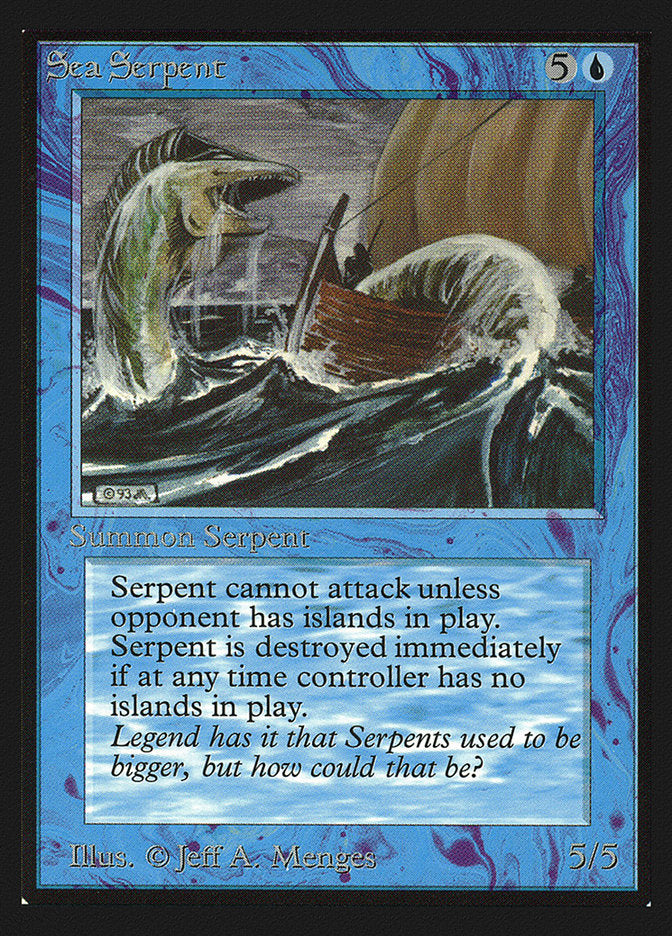 Sea Serpent [International Collectors' Edition] | Card Merchant Takapuna