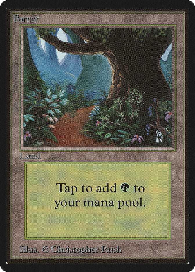 Forest (301) [Beta Edition] | Card Merchant Takapuna