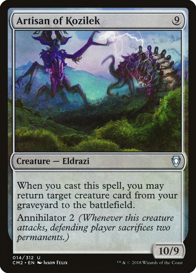 Artisan of Kozilek [Commander Anthology Volume II] | Card Merchant Takapuna