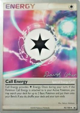 Call Energy (92/100) (Stallgon - David Cohen) [World Championships 2009] | Card Merchant Takapuna