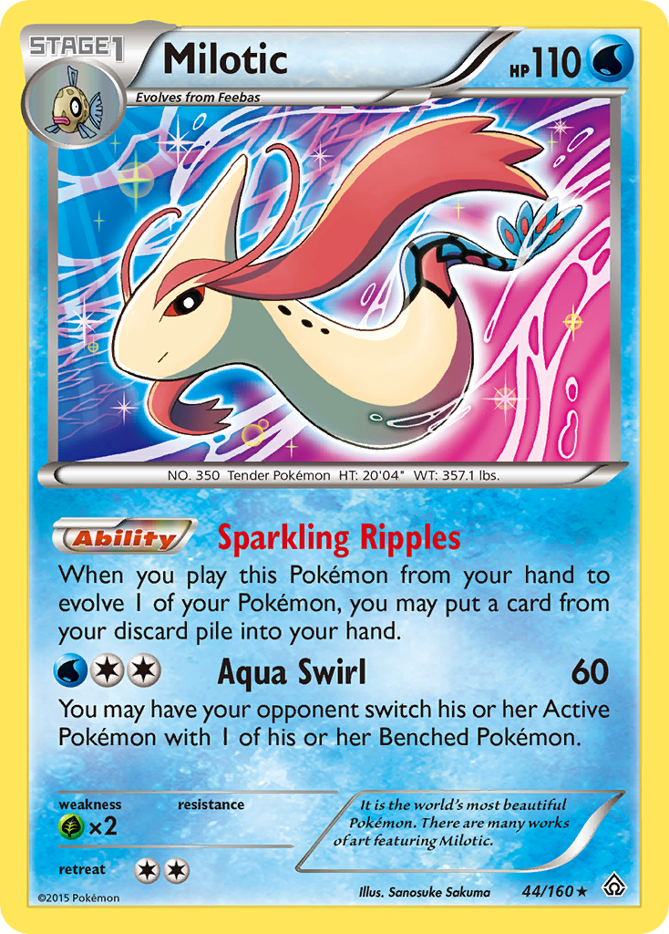 Milotic (44/160) [XY: Primal Clash] | Card Merchant Takapuna