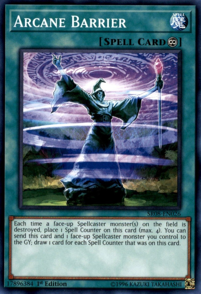 Arcane Barrier [SR08-EN026] Common | Card Merchant Takapuna