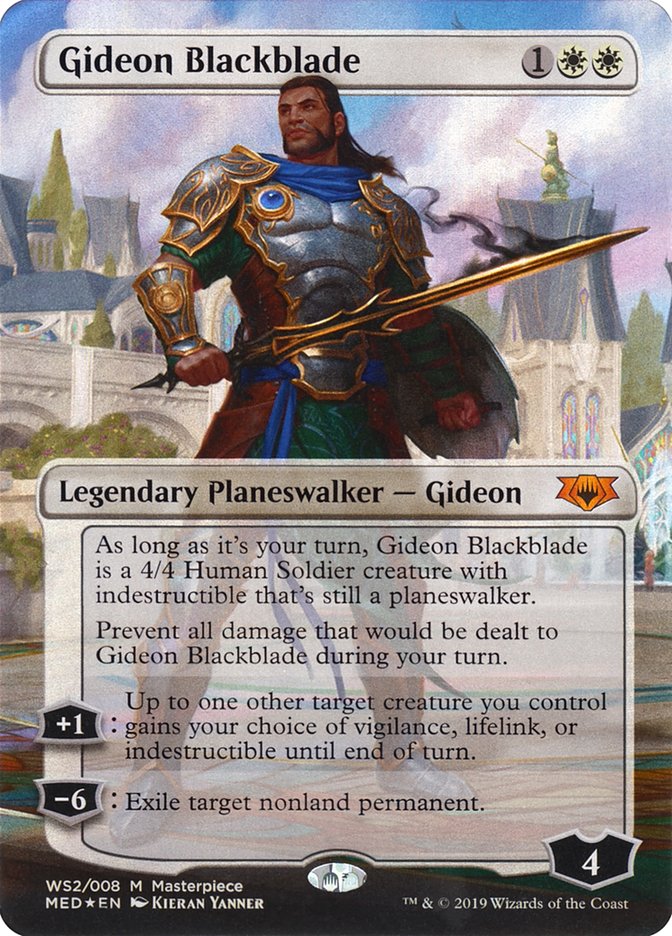 Gideon Blackblade [Mythic Edition] | Card Merchant Takapuna