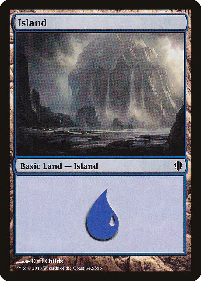 Island (342) [Commander 2013] | Card Merchant Takapuna