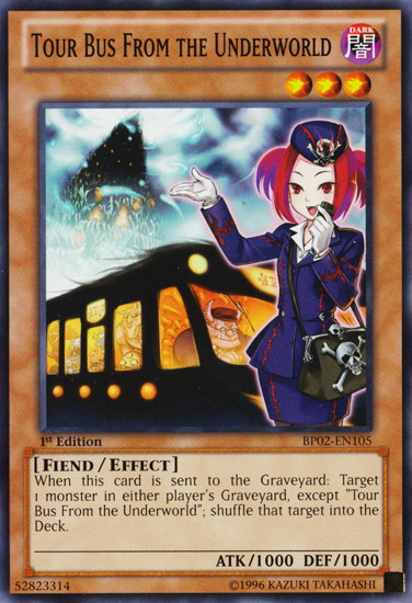 Tour Bus From the Underworld [BP02-EN105] Mosaic Rare | Card Merchant Takapuna