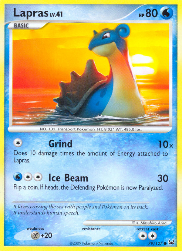 Lapras (79/127) [Platinum: Base Set] | Card Merchant Takapuna