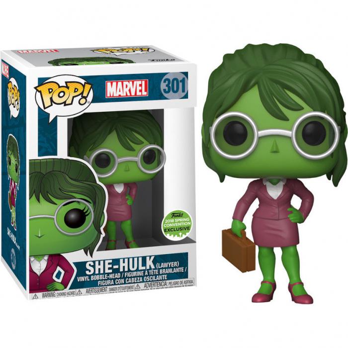 Marvel - She Hulk (Lawyer) Pop! 301 ECCC 2018 | Card Merchant Takapuna