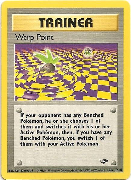 Warp Point (126/132) [Gym Challenge Unlimited] | Card Merchant Takapuna