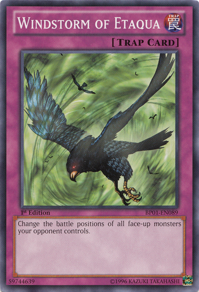 Windstorm of Etaqua [BP01-EN089] Common | Card Merchant Takapuna