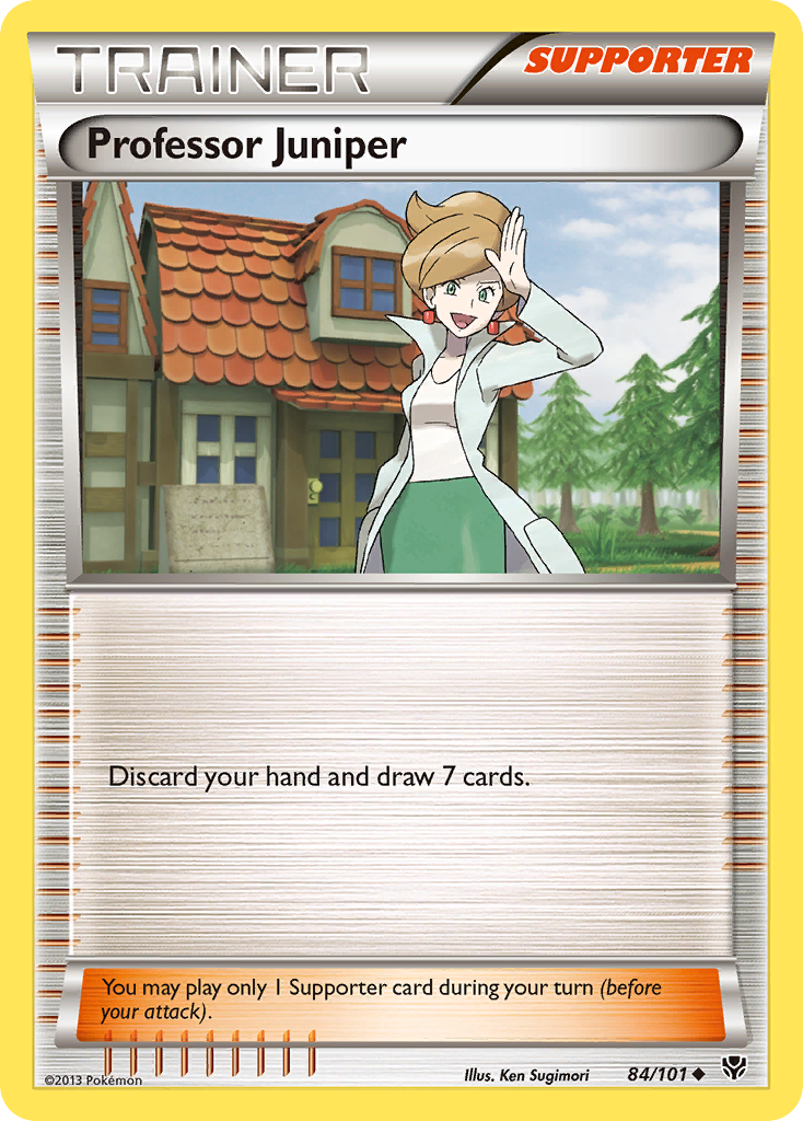 Professor Juniper (84/101) [Black & White: Plasma Blast] | Card Merchant Takapuna