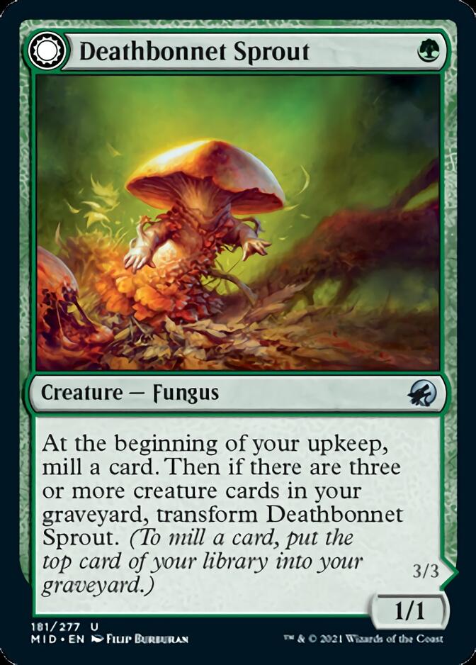 Deathbonnet Sprout // Deathbonnet Hulk [Innistrad: Midnight Hunt] | Card Merchant Takapuna