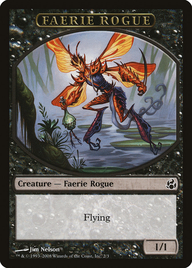 Faerie Rogue Token [Morningtide Tokens] | Card Merchant Takapuna