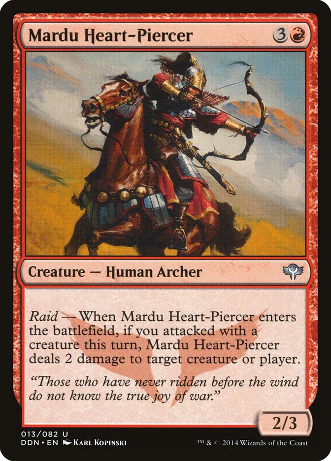 Mardu Heart-Piercer [Duel Decks: Speed vs. Cunning] | Card Merchant Takapuna