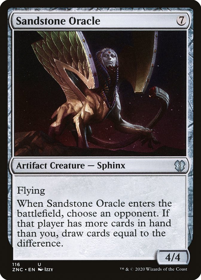 Sandstone Oracle [Zendikar Rising Commander] | Card Merchant Takapuna