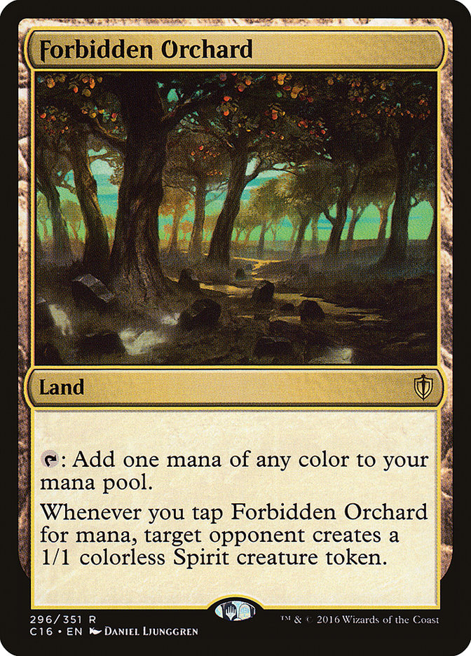 Forbidden Orchard [Commander 2016] | Card Merchant Takapuna