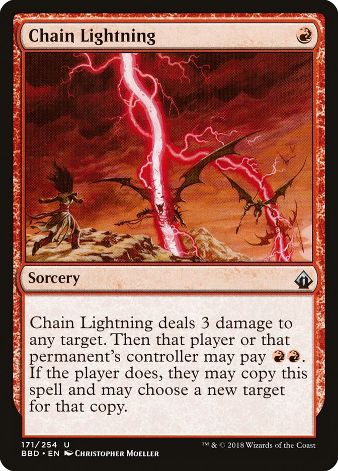 Chain Lightning [Battlebond] | Card Merchant Takapuna