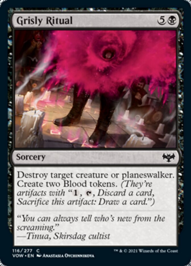 Grisly Ritual [Innistrad: Crimson Vow] | Card Merchant Takapuna