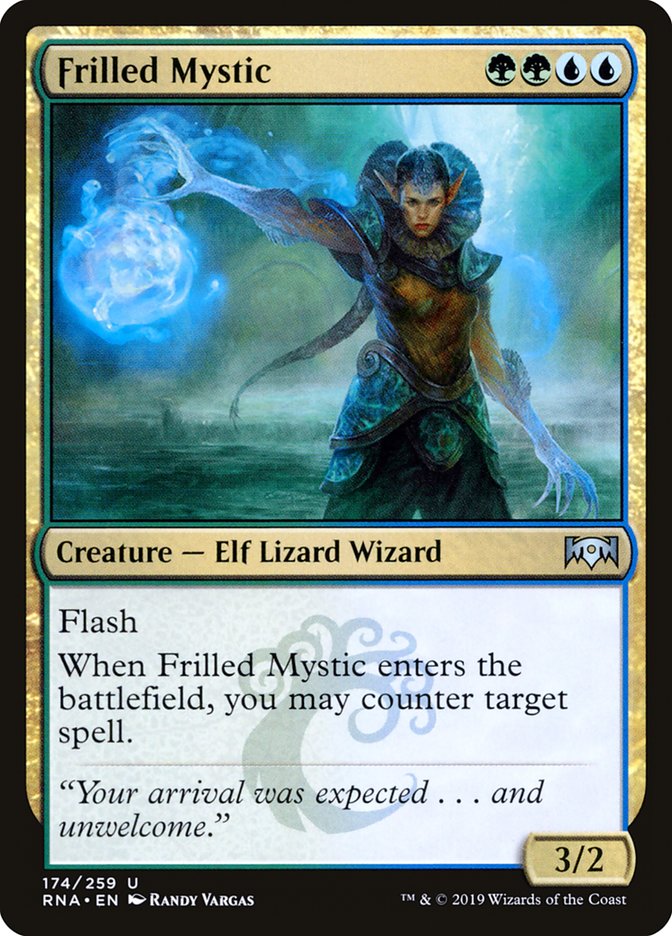 Frilled Mystic [Ravnica Allegiance] | Card Merchant Takapuna