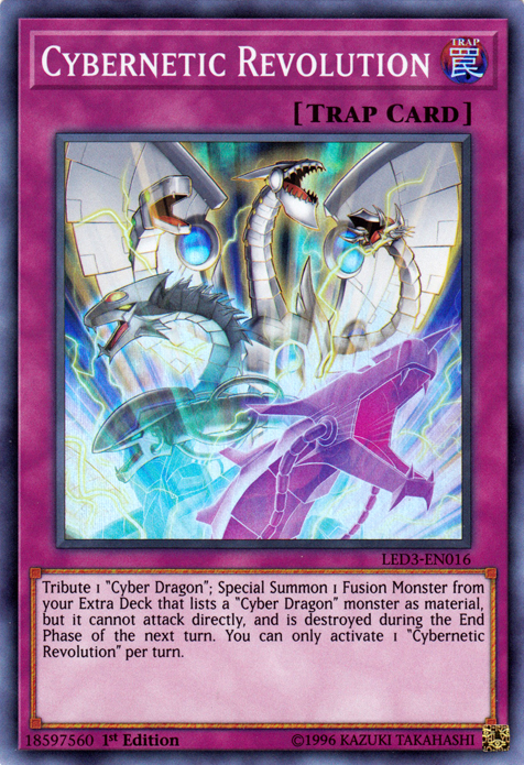 Cybernetic Revolution [LED3-EN016] Super Rare | Card Merchant Takapuna