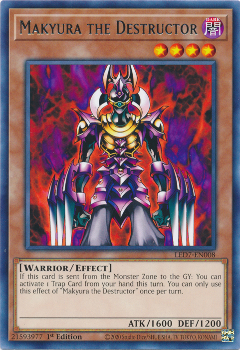 Makyura the Destructor [LED7-EN008] Rare | Card Merchant Takapuna