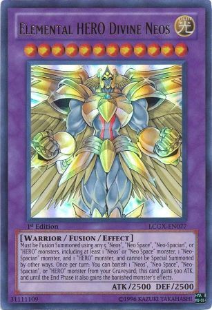 Elemental HERO Divine Neos [LCGX-EN077] Ultra Rare | Card Merchant Takapuna