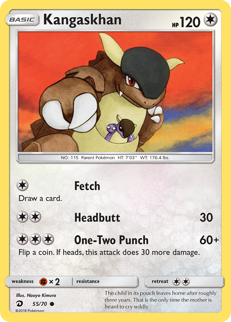 Kangaskhan (55/70) [Sun & Moon: Dragon Majesty] | Card Merchant Takapuna