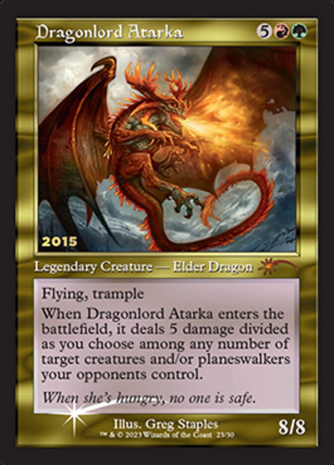 Dragonlord Atarka [30th Anniversary Promos] | Card Merchant Takapuna