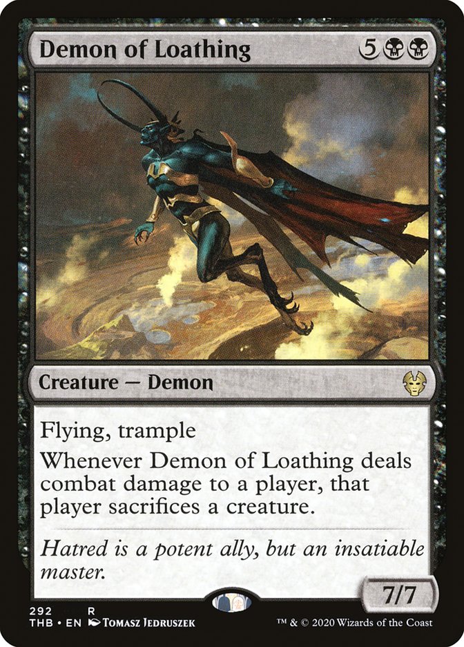 Demon of Loathing [Theros Beyond Death] | Card Merchant Takapuna