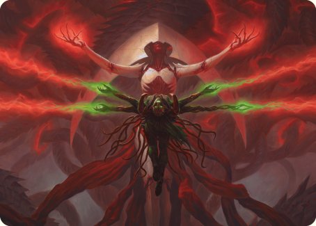 All Will Be One Art Card [Phyrexia: All Will Be One Art Series] | Card Merchant Takapuna