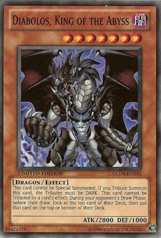 Diabolos, King of the Abyss [GLD4-EN018] Common | Card Merchant Takapuna