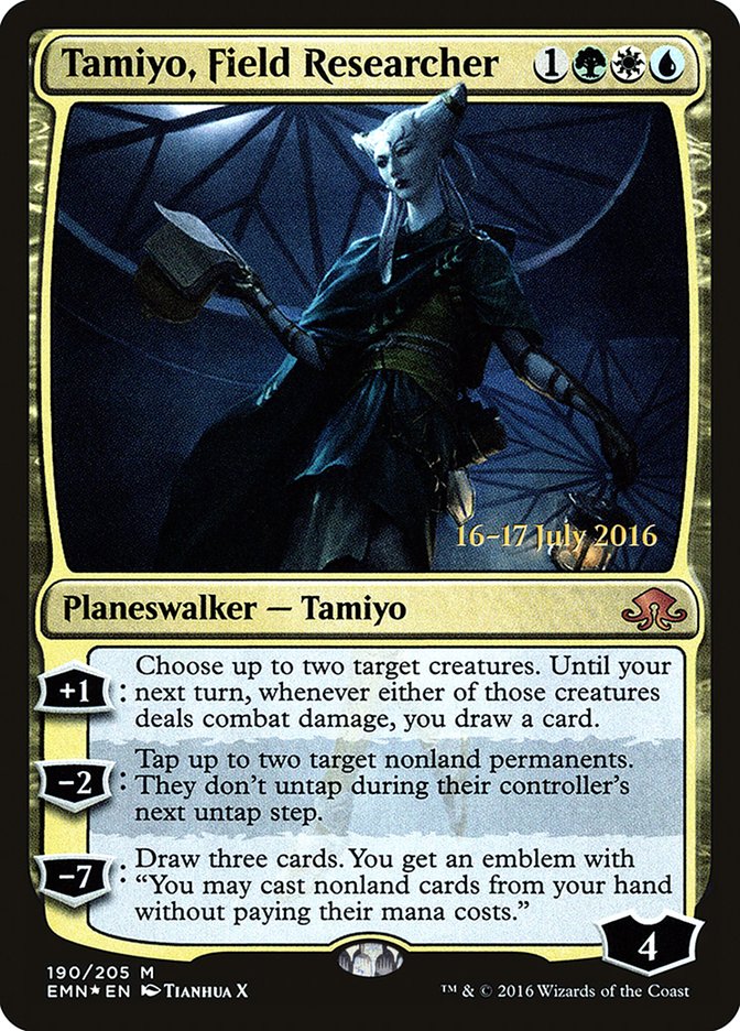 Tamiyo, Field Researcher [Eldritch Moon Prerelease Promos] | Card Merchant Takapuna