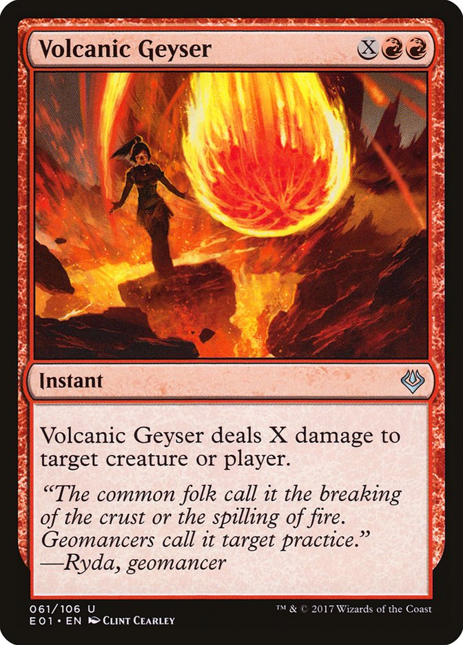 Volcanic Geyser [Archenemy: Nicol Bolas] | Card Merchant Takapuna