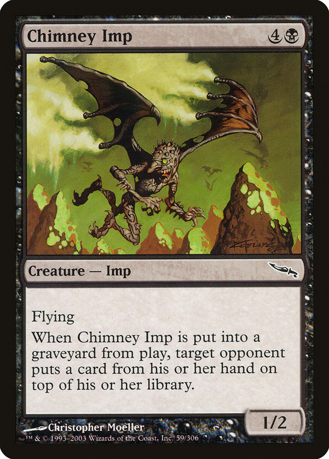 Chimney Imp [Mirrodin] | Card Merchant Takapuna